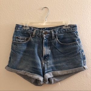 High Waisted, Vintage Style, Jean Shorts